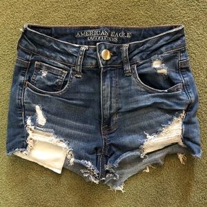 High Rise Shortie American Eagle Used shorts